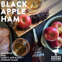 Load image into Gallery viewer, LIMITED! Black Apple Ham: Kurobuta w/ Laird's Applejack + Currant Glaze