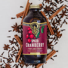 Load image into Gallery viewer, Spiced Cranberry Cocktail Syrup (Non-Alcoholic)