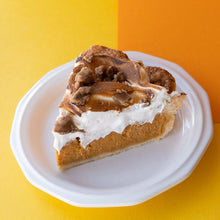 Load image into Gallery viewer, Sweet Potato Pie w/ Marshmallow Meringue + Pecan Praline
