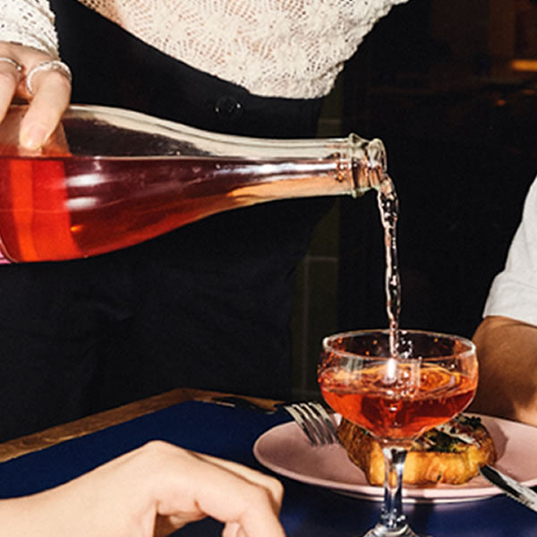 Non-Alcoholic Sparkling Rose - featured on The French Laundry's menu