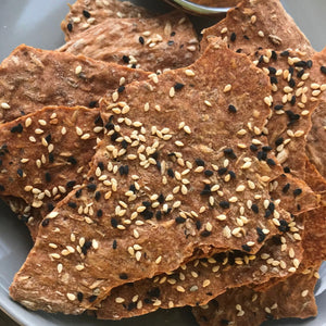 House Crab Dip with Spent Grain Crackers